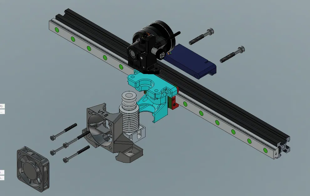 The Camaro - Khung Trục X Ray Trượt Cho Đầu Phun Orbiter V6 - Image 2