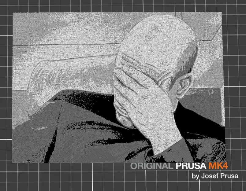 Mô hình Hueforge Picard "ôm mặt" - Image 2