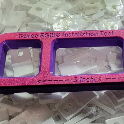 Dụng Cụ Lắp Đặt Tấm Đệm 3 inch cho Đèn LED Govee RGBIC Vĩnh Cửu Ngoài Trời H705A H705B H705C