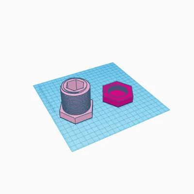 Hộp Đựng Ốc Lục Giác