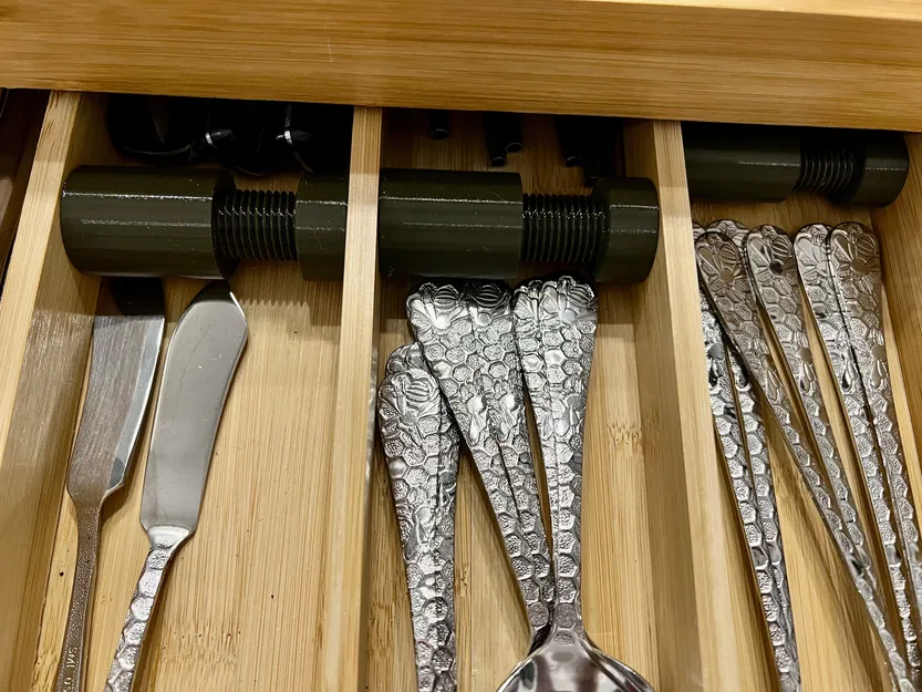 Bộ Chia Ngăn Kéo Muỗng Nĩa Có Thể Mở Rộng - Image 3