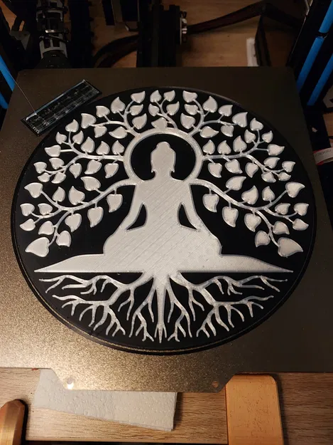 Cây Sự Sống 3 - Tượng Phật Trang Trí Tường - Image 3