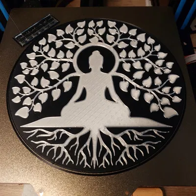 Cây Sự Sống 3 - Tượng Phật Trang Trí Tường