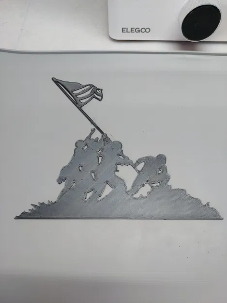 Lá Cờ Sao Trên Đỉnh Iwo Jima - Image 1