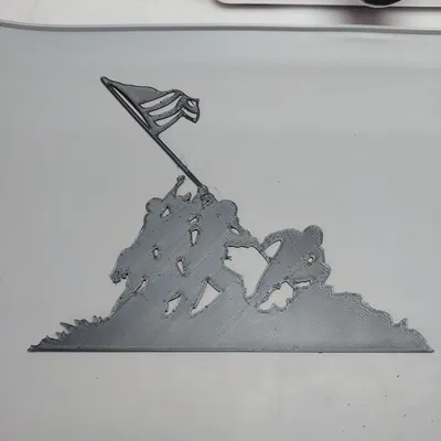 Lá Cờ Sao Trên Đỉnh Iwo Jima