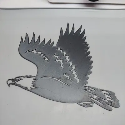 Chim Ưng Hói Fling - Mô Hình 3D Dễ In