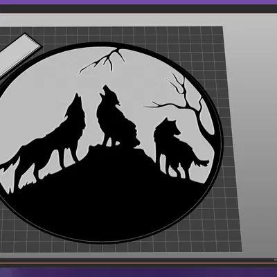 3 Chú Sói Nguyện Cầu Trăng