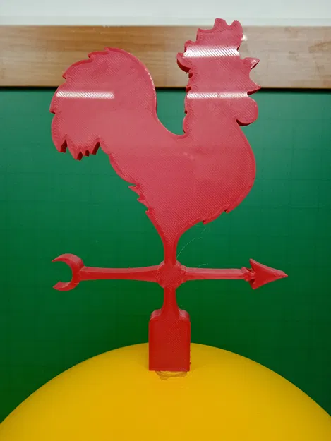 Chắn Gió Mini Hình Gà Trống Thay Thế Cho Ngọn Hải Đăng Mini - Image 1