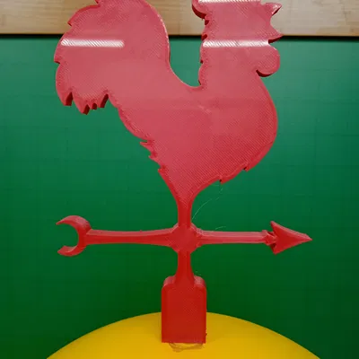 Chắn Gió Mini Hình Gà Trống Thay Thế Cho Ngọn Hải Đăng Mini