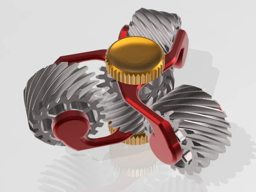 Spinner Bánh Răng Ba Cánh - "Gear Fidget Spinner" - Image 3