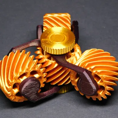 Spinner Bánh Răng Ba Cánh - "Gear Fidget Spinner"