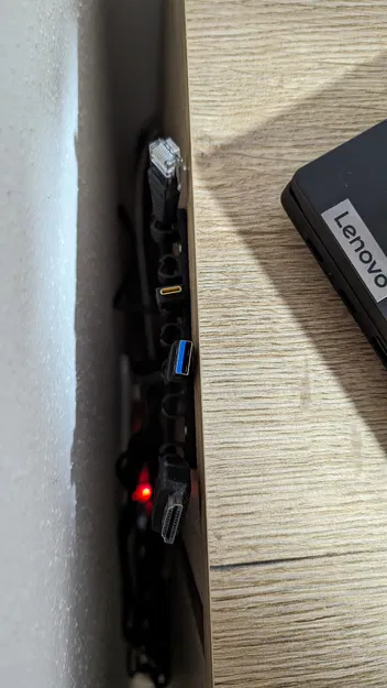 Chỗ Giữ Dây Cáp USB & HDMI Cho Bàn Làm Việc - Image 3