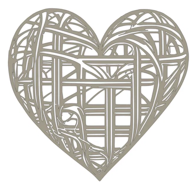 Bộ sưu tập tranh tường Ngày Valentine (6 mẫu) - Image 4