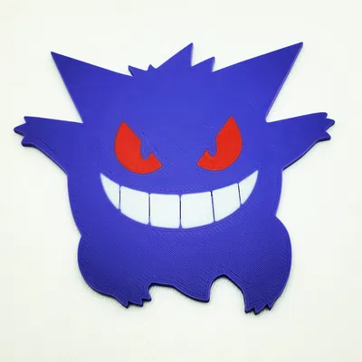 Gengar 3 Màu + MMU + Bản Một Màu