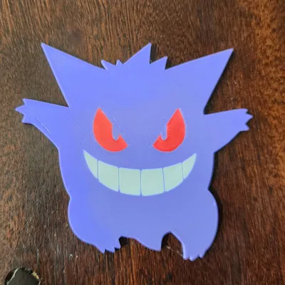 Gengar 3 Màu + MMU + Bản Một Màu