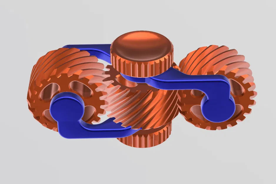 Gear Spinner - Vòng Xoay Bánh Răng - Image 3