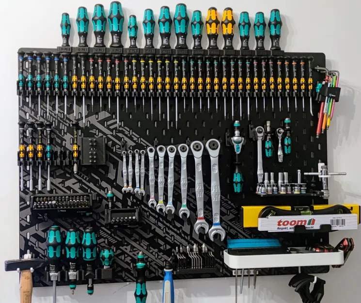 Giá đỡ Skadis cho Tua vít Wera Kraftform Micro - Image 3