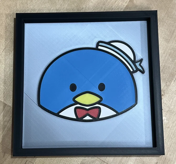 Hộp Đèn Shadowbox Tuxedo Sam - Hello Kitty và Bạn Bè - Image 1