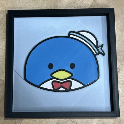 Hộp Đèn Shadowbox Tuxedo Sam - Hello Kitty và Bạn Bè