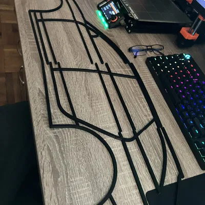 Tranh nghệ thuậtAudi A4 Avant Silhouette