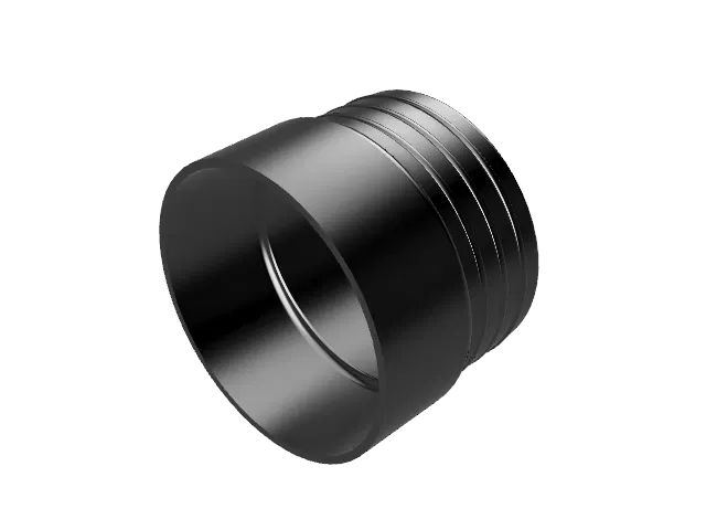 Cục nối ống hút bụi xưởng - 100mm (98 vào 102 ra) - Image 1