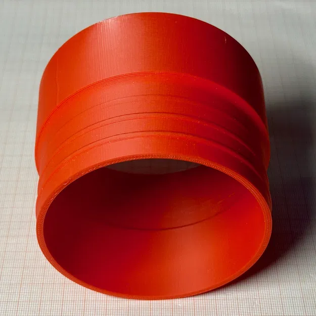 Cục nối ống hút bụi xưởng - 100mm (98 vào 102 ra) - Image 2