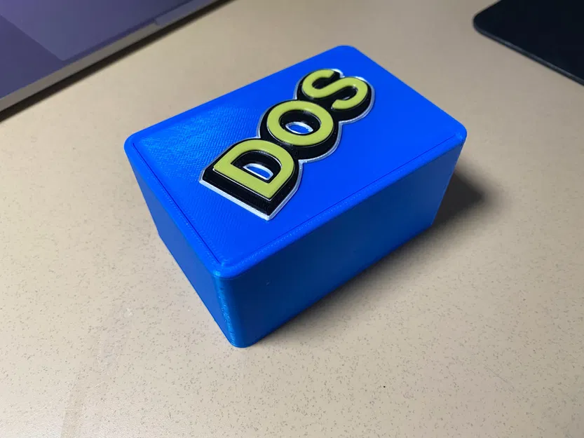 Hộp Đựng Bài DOS - Phiên Bản Logo - Image 2