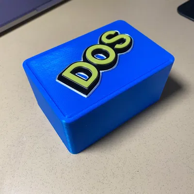 Hộp Đựng Bài DOS - Phiên Bản Logo