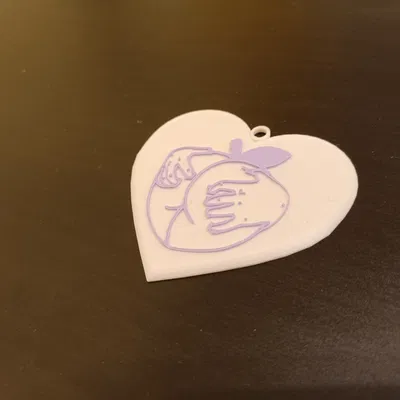 Móc Khóa / Mặt Dây Chuyền Balo Trái Đào