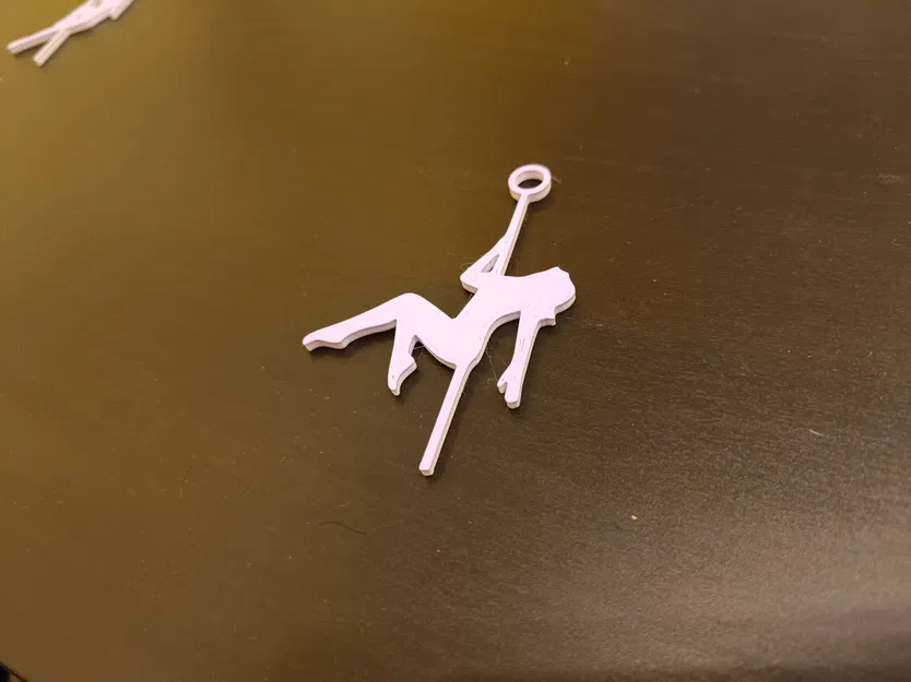 Mặt Dây Chuyền Ba Lô/Móc Khóa Poledance - Image 1