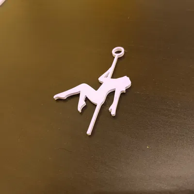 Mặt Dây Chuyền Ba Lô/Móc Khóa Poledance