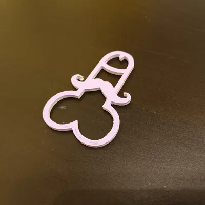 Móc Khóa Quý Ông Nhỏ Cho Ba Lô