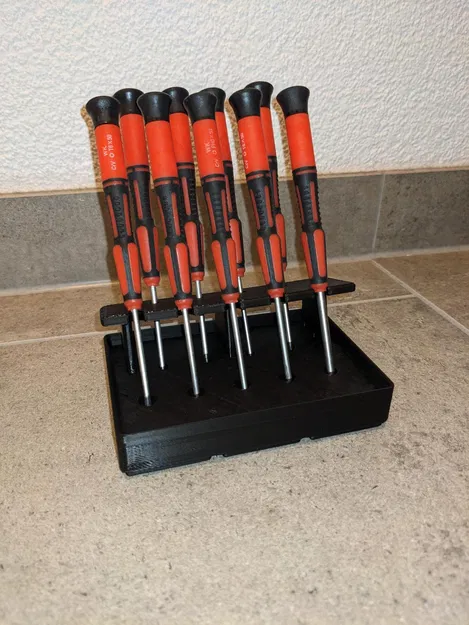 Kệ Tua Vít Gridfinity Phiên Bản Ngắn Hơn - Image 1