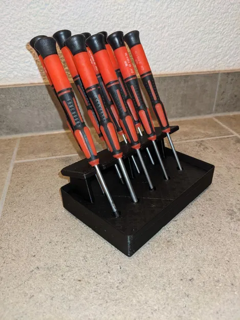 Kệ Tua Vít Gridfinity Phiên Bản Ngắn Hơn - Image 2