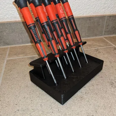 Kệ Tua Vít Gridfinity Phiên Bản Ngắn Hơn