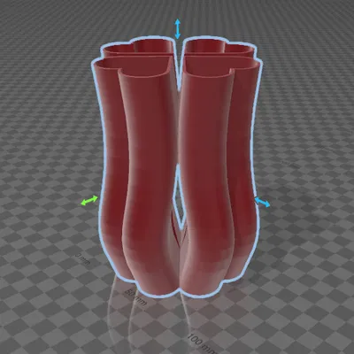 Chậu Hoa Hình Trái Tim