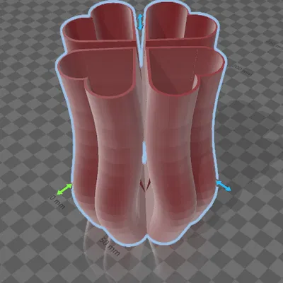 Chậu Hoa Hình Trái Tim