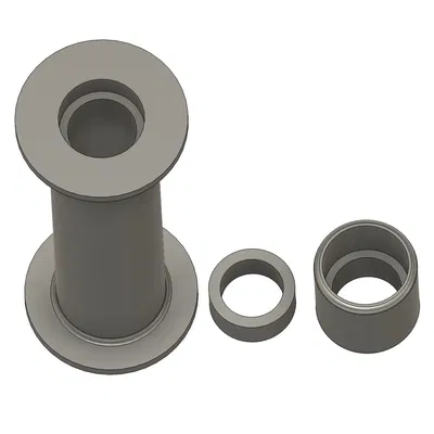 Giá đỡ cuộn dây in kèm vòng bi, đựng được 6 cuộn