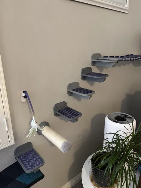 Bậc Thang Treo Tường Cho Mèo (3 phiên bản) - Image 4