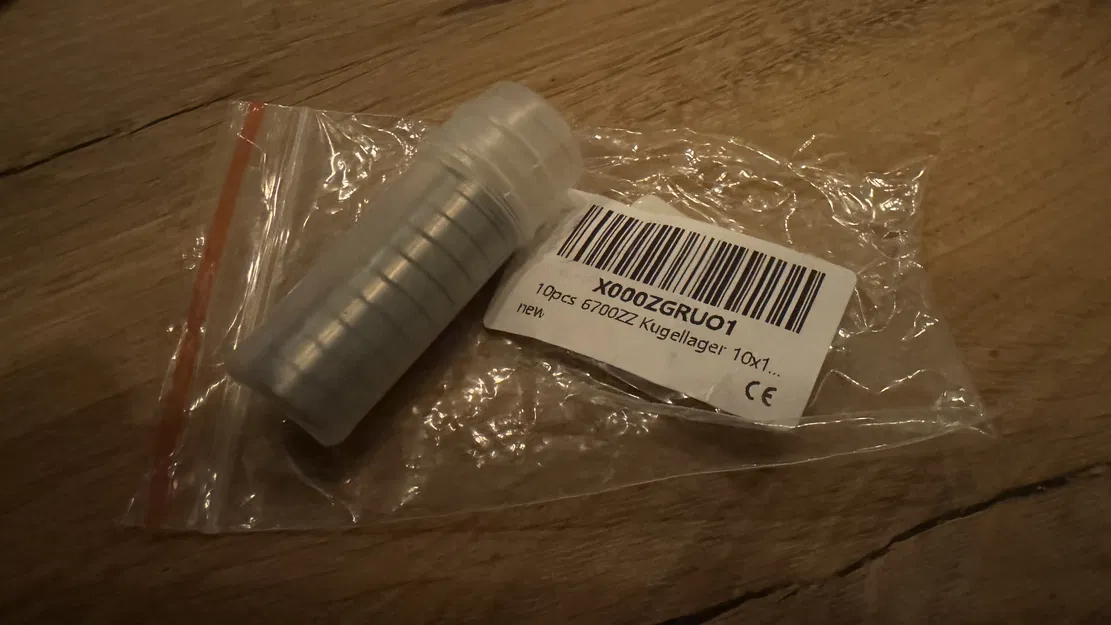 Giá đỡ cuộn dây in kèm vòng bi, đựng được 6 cuộn - Image 7