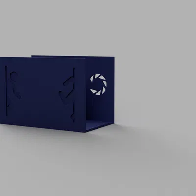 Chỗ cắm thư hình Logo Aperture Laboratories