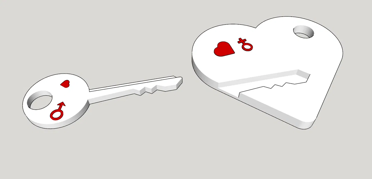 Móc Khóa Cặp Đôi - Image 1