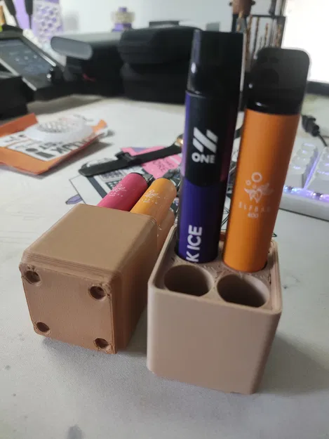 Giá đỡ vape Elfbar Gridfinity (freecad) - Image 1