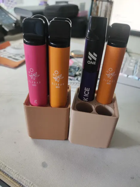 Giá đỡ vape Elfbar Gridfinity (freecad) - Image 2