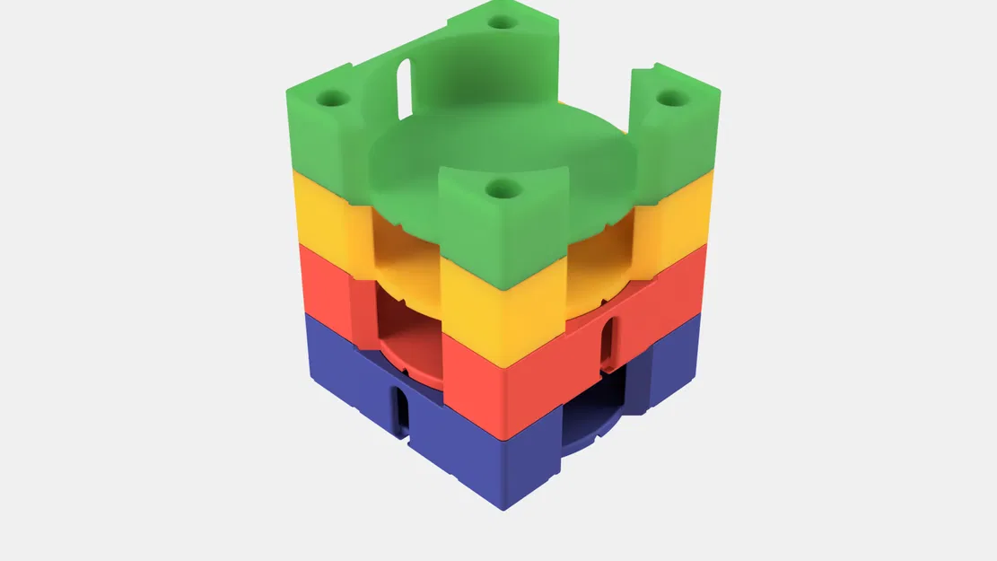 Khuôn Giấy Nhám Gridfinity 150mm - Image 2