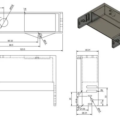 Vỏ Tản Nhiệt Cho Nguồn Meanwell LRS 350