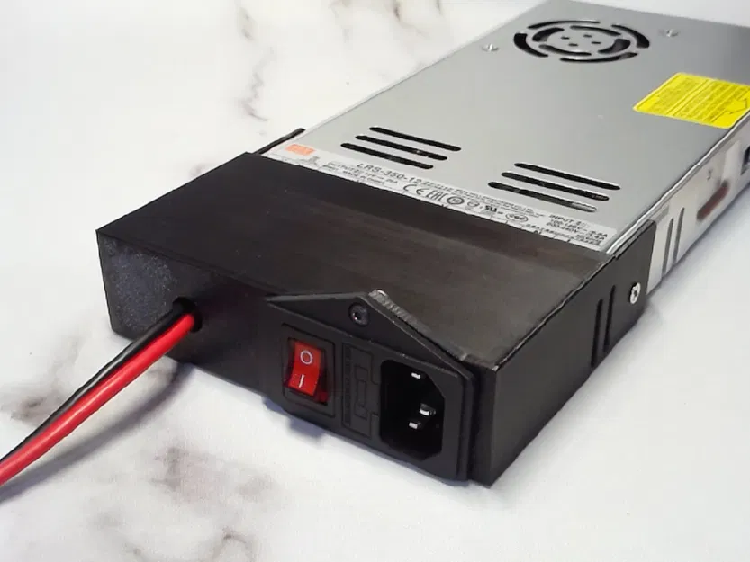 Cover ổ cắm nguồn Meanwell LRS-350 - Image 1