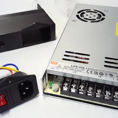 Cover ổ cắm nguồn Meanwell LRS-350