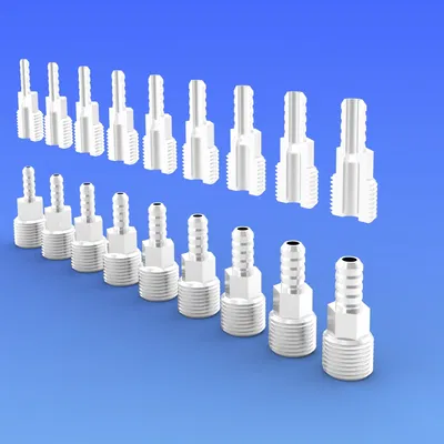 Bộ nối ống vào ren G1/2 - đường kính 7mm đến 11mm