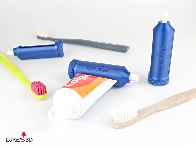 Dụng cụ bóp tuýp kem đánh răng dạng bánh răng - Image 2